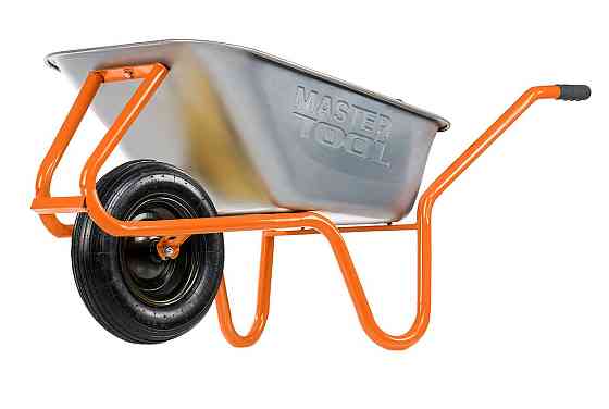 MASTERTOOL Тачка садово-будівельна MASTERTOOL D-2 одноколісна 85 л/180 кг колесо пневматичне з Коломия