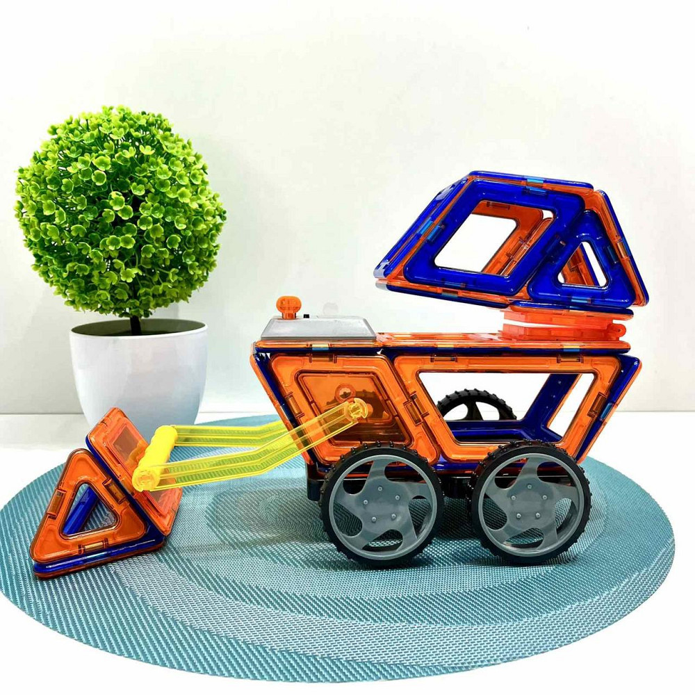 Конструктор магнітний Limo Toy Транспорт 42 деталі (LT6004) Чернигов - изображение 2