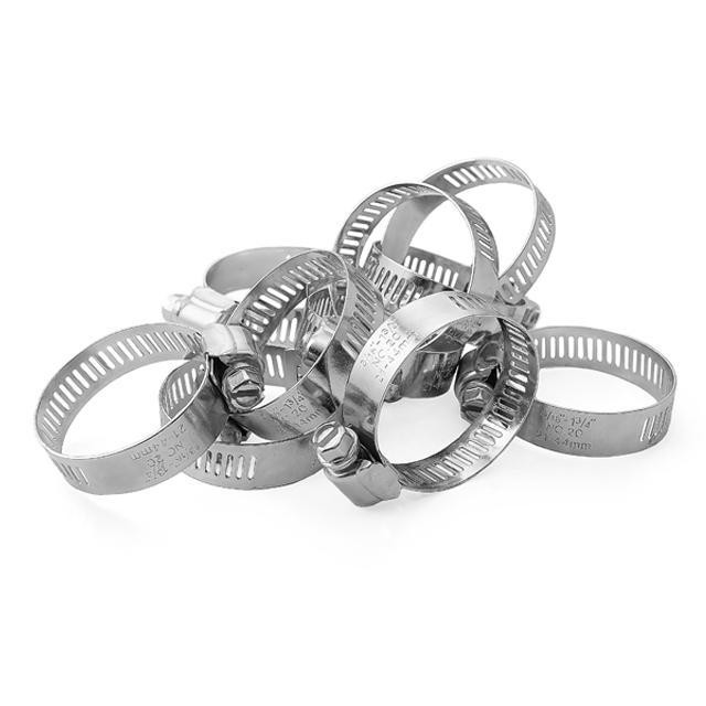 Хомут сталевий оцинкований, 12,7 мм, Ø - 21-44 мм INTERTOOL TC-0122 Київ - фото 2