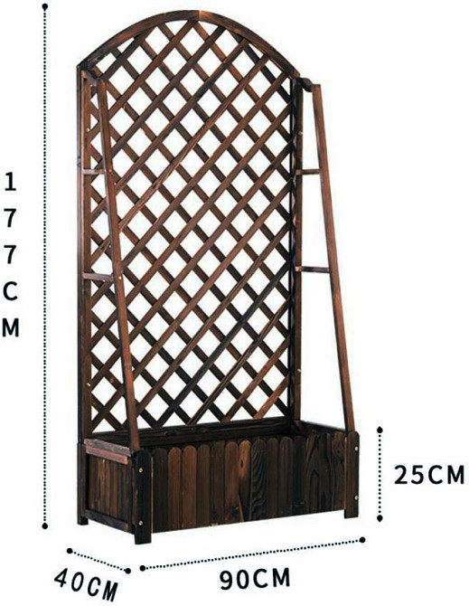 Кашпо на стійці "Бранфло" мокко Миколаїв - фото 1