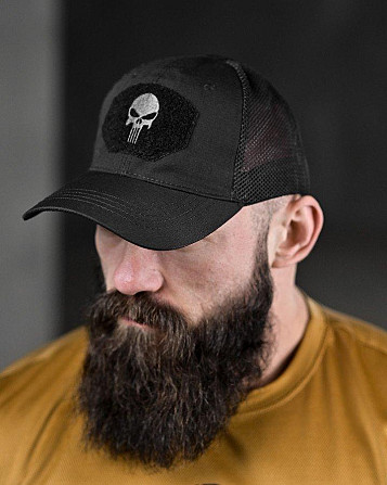 Бейсболка chastener black Київ - фото 1