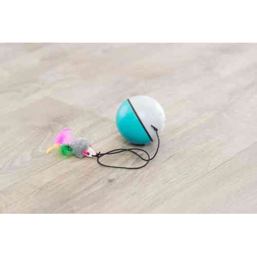 Іграшка Trixie для котів М_яч з моторчиком і мишею 9 см Київ