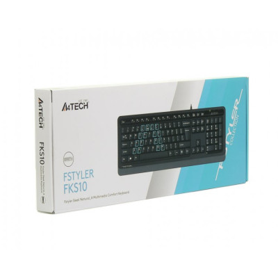 Клавиатура A4Tech FKS10 USB Grey (4711421963329) Винница - изображение 7