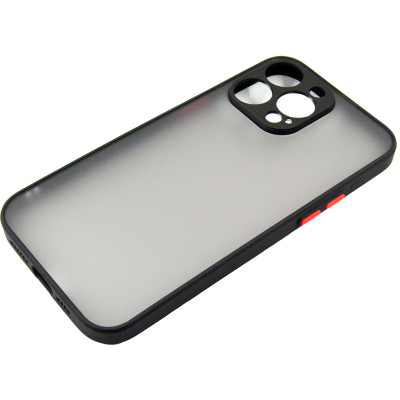 Чохол до мобільного телефона Dengos Matte iPhone 15 Pro Max (black) (DG-TPU-MATT-133) Вінниця - фото 4