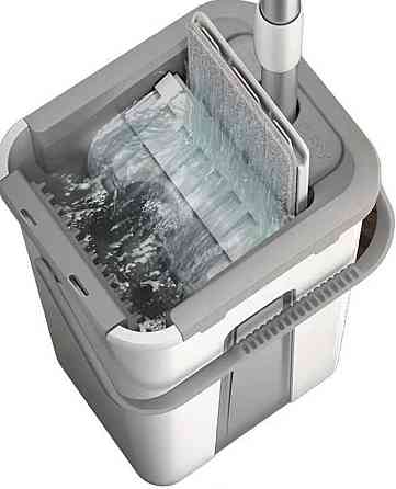 Комплект швабра з відром автоматичний віджим Лентяйка Отжим Ведро. Харків