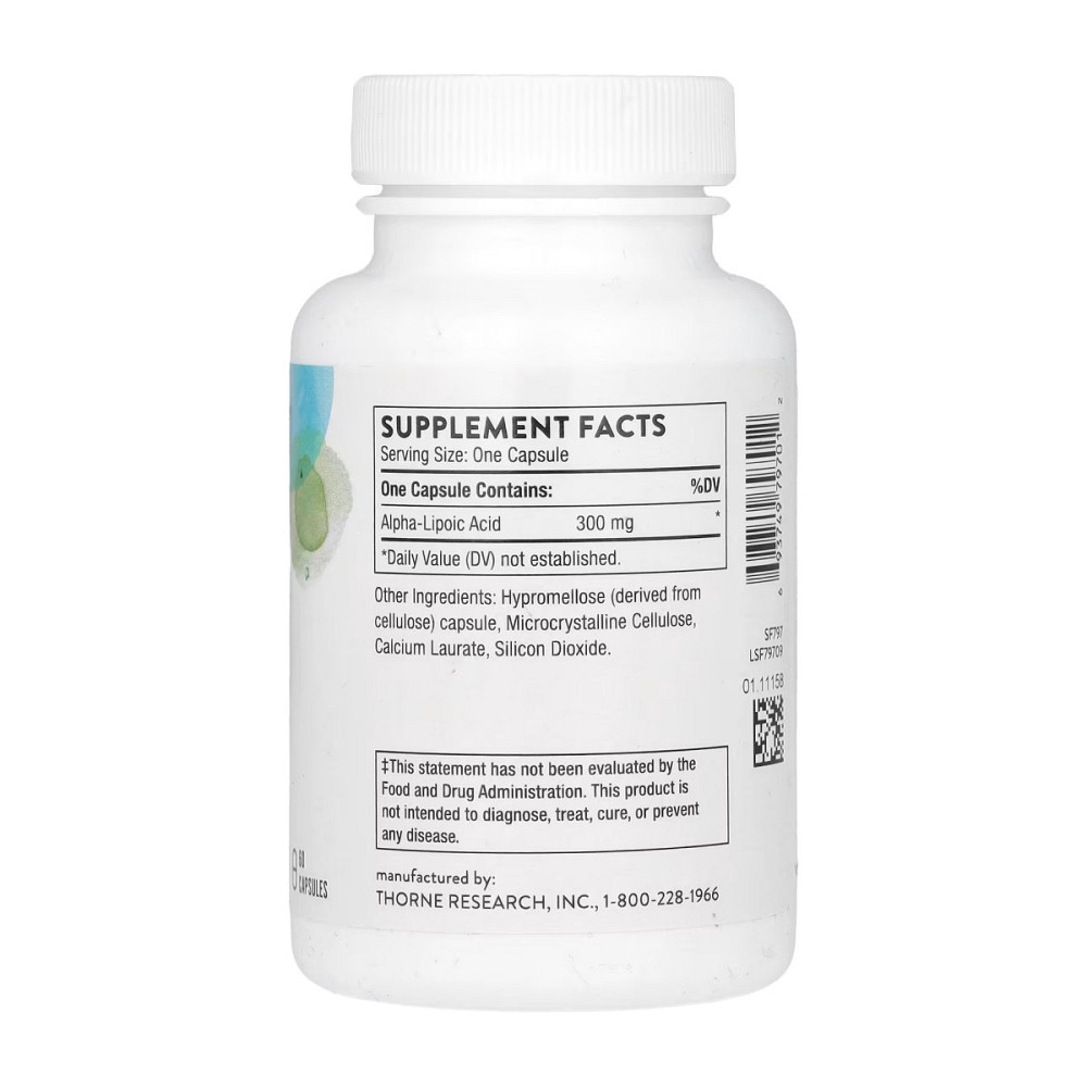 Альфа-ліпоєва кислота Thiocid Alpha-Lipoic Acid 60 капс Київ - фото 2