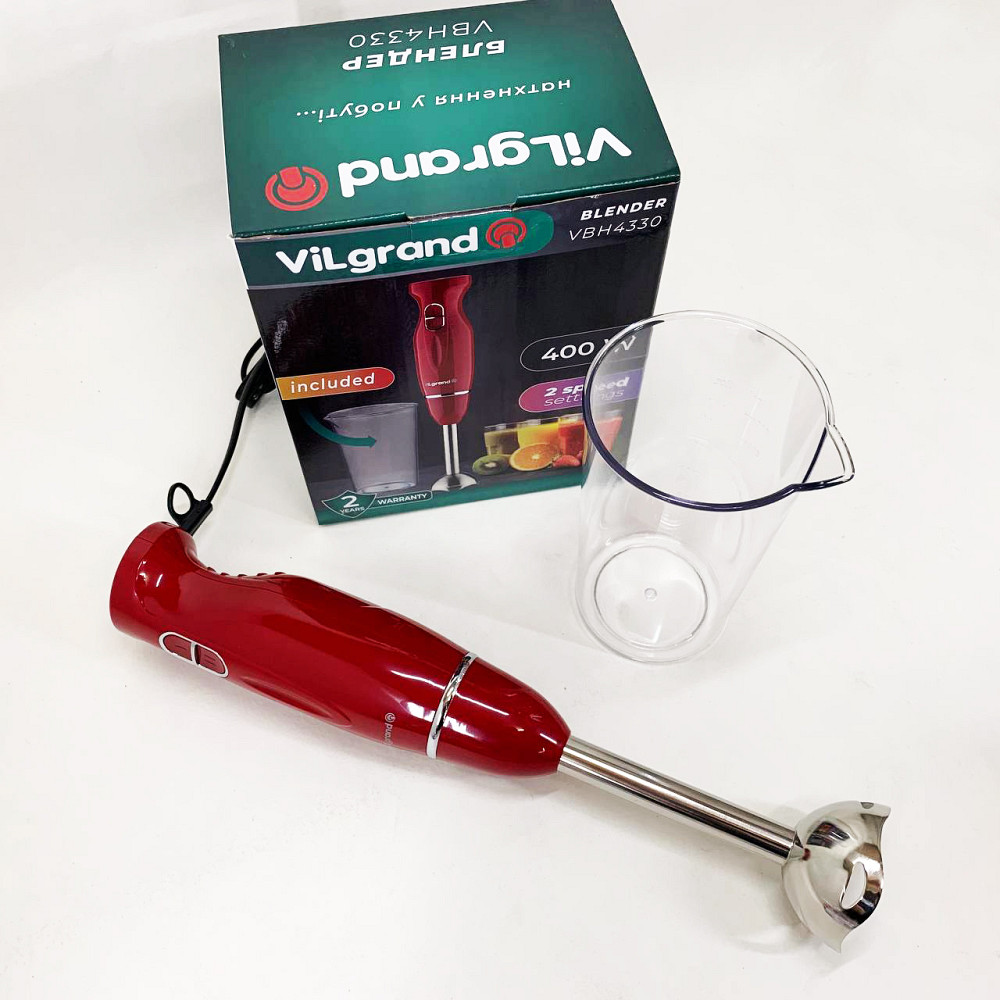 Легкий блендер для дома ViLgrand, Блендер для семейного использования смешивания крема GV-87 Львов - изображение 7
