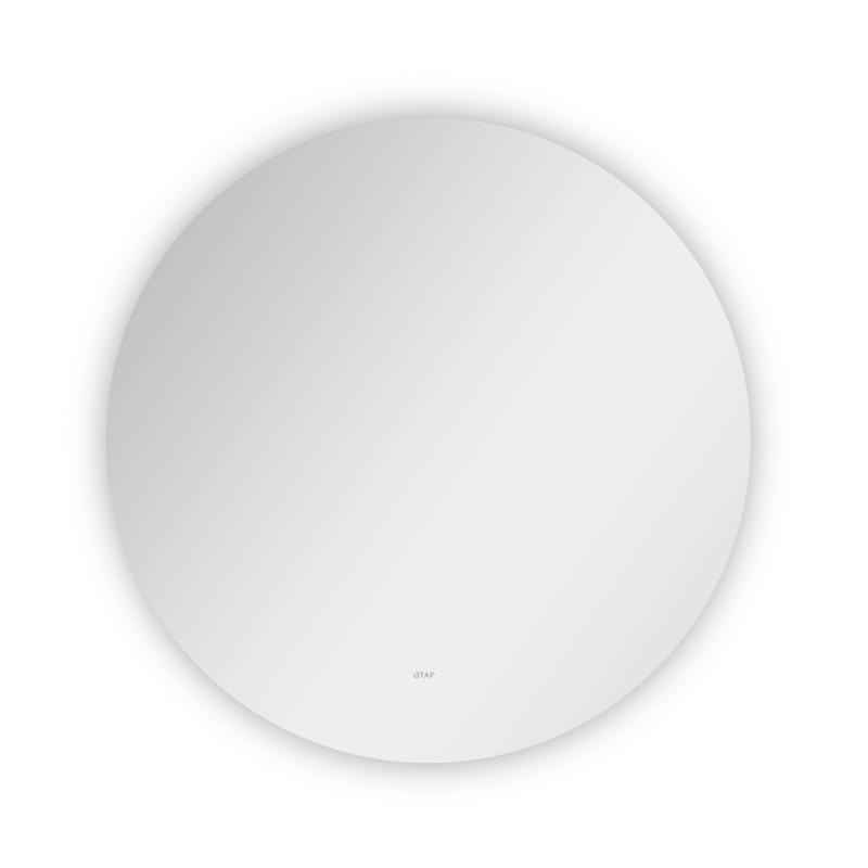Дзеркало настінне кругле сенсорне Qtap Taurus (TA1) R800 з LED-підсвіткою Touch, з антизапотіванням Харків - фото 4