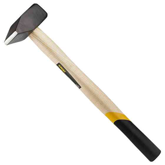 Молоток 1000г слесарная деревянная ручка (дуб) SIGMA (4316401) Ровно