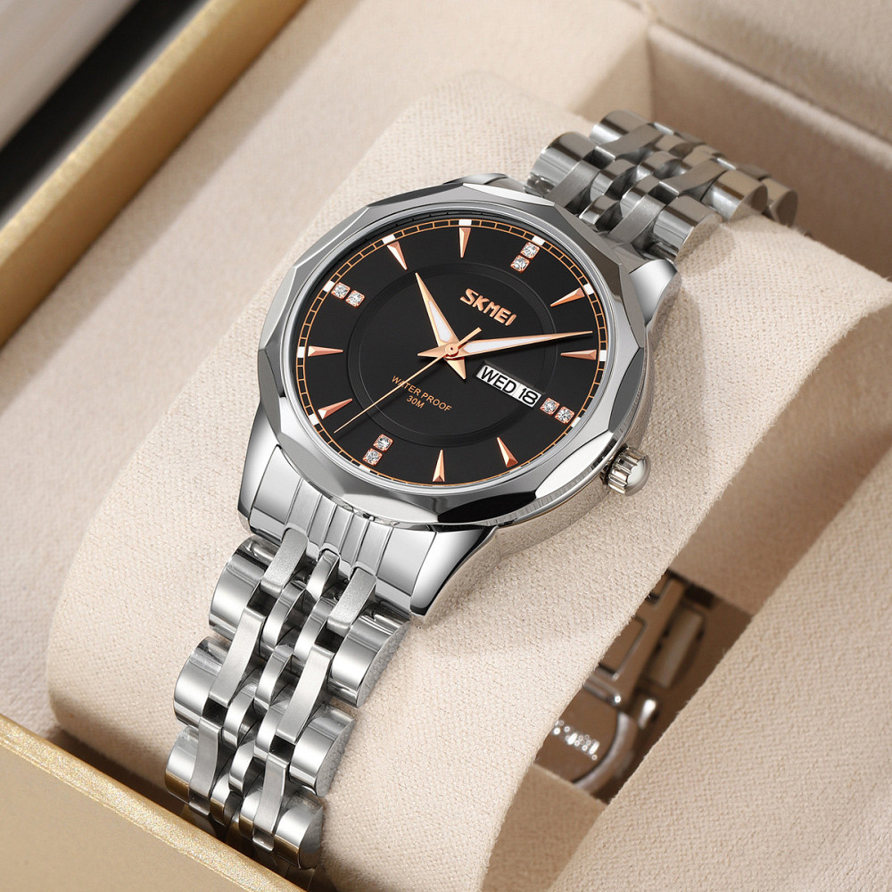 Skmei 9264SIBK Silver-Black SBR Київ - фото 3