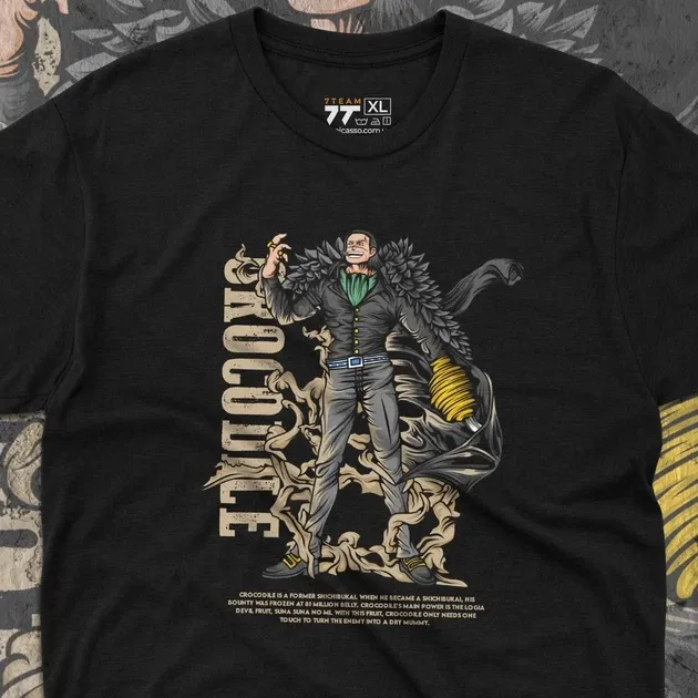 Футболка мужская с принтом Ван Пис Crocodile Размер 48 Anime0234 Днепр - изображение 5