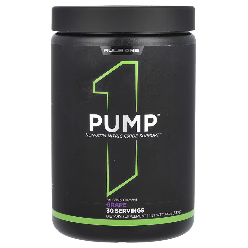 Предтренировочный комплекс Rule One Proteins Pump 330 g (Grape) Луцк - изображение 1