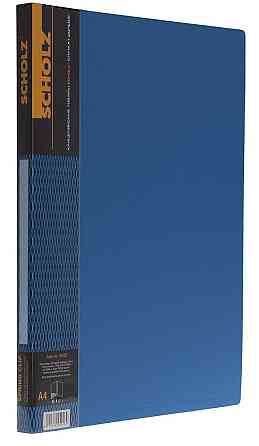 Папка-швидкозшивач пластикова A4 "Scholz" 04500-06SCH синя, шт Київ