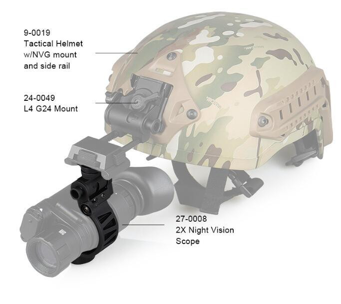 Зовнішнє тактичне кріплення J-Arm для монокулярів AN/PVS-14, PVS-7 (Алюмінієвий сплав) Вінниця - фото 7