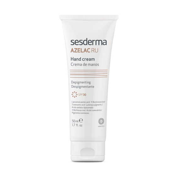 Сесдерма Azelac Ru Крем для рук депігментуючий SPF 30 SesDerma Azelac Ru Hand Cream, 50 мл Дніпро