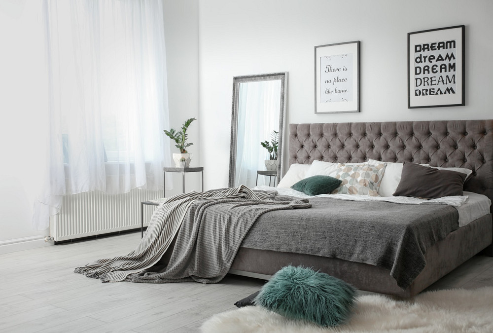 Кровать Двуспальная Cambridge Standart 180 х 200 см Cacharel Коричневый Днепр - изображение 2