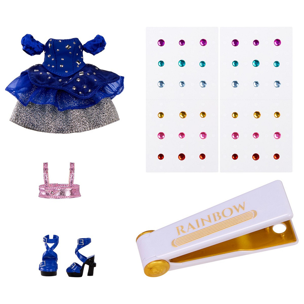 Лялька Rainbow High серії Be Dazzling – Женев’єва Днепр - изображение 7