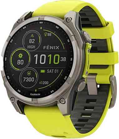 Смарт -Часы Спортивний годинник Garmin Fenix 8 47mm Solar Sapphire Titanium Київ