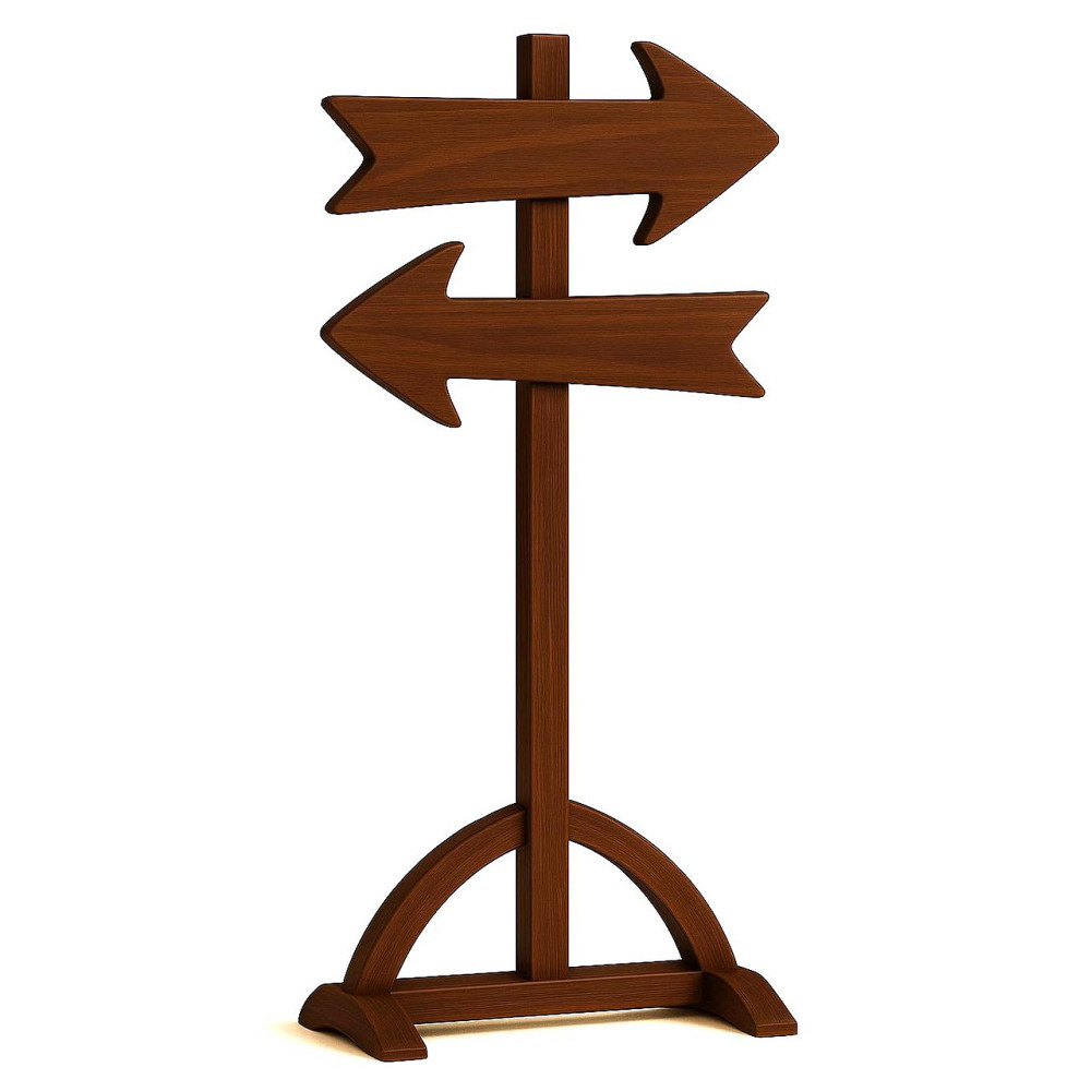 Підлогова стрілка-покажчик "Матакана" терракот Миколаїв - фото 1