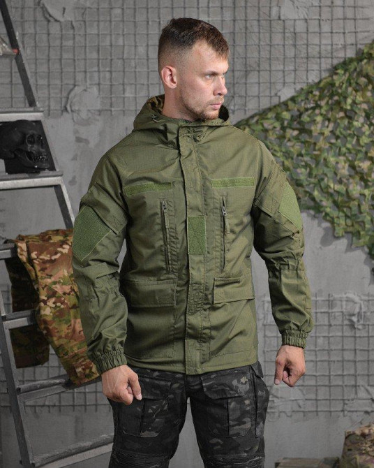 Тактическая  куртка кайот mansory олива  НП4884 Одесса - изображение 2