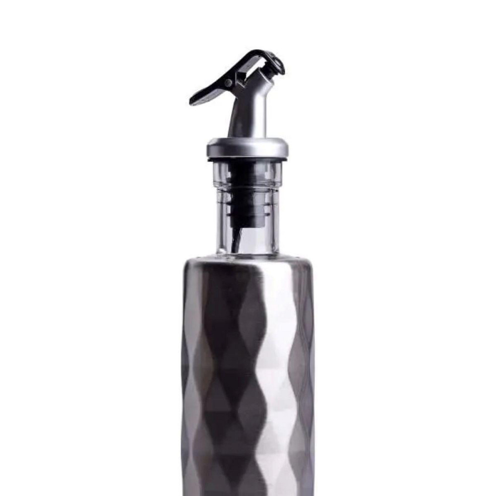 Пляшка для олії з дозатором 300 мл скляна пляшка для оливкової та соняшникової олії HP-1361 Київ - фото 4