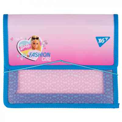 Папка для тетрадей Yes пластиковая на резинке Barbie розовый В5 (492211) Винница