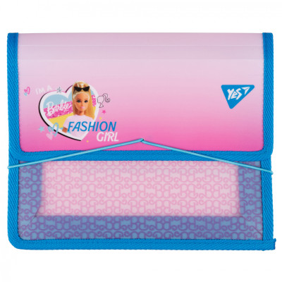 Папка для тетрадей Yes пластиковая на резинке Barbie розовый В5 (492211) Винница - изображение 1