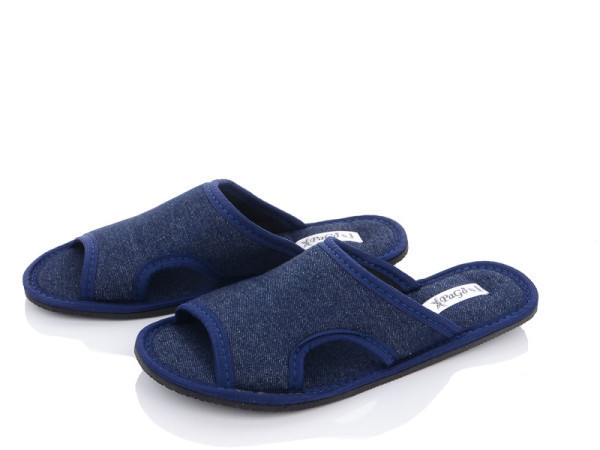 Хатні капці джинсові відкриті підліткові Одеса - фото 7