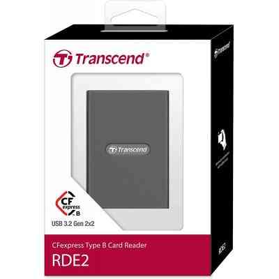 Считыватель флеш-карт Transcend USB 3.2 Gen 2x2 Type-C CFexpress (TS-RDE2) Винница