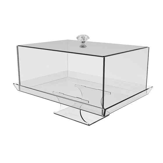 Тарелка для сыра EKOSTAR из акрила 276х196х170 Киев