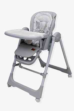 Стілець-гойдалка для годування дитини 2 в 1 VELANO Nomi, light grey Київ