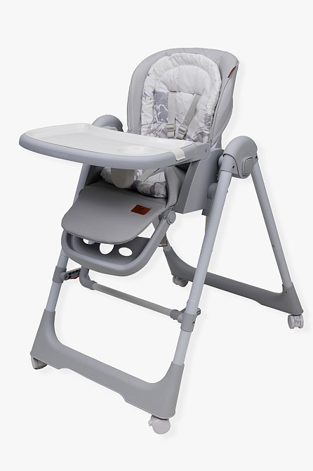 Стул-качалка для кормления ребенка 2 в 1 VELANO Nomi, light grey Киев - изображение 2