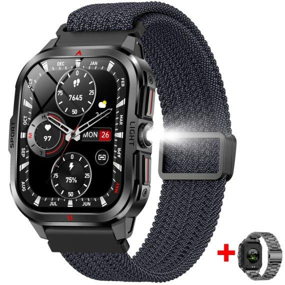 Годинник розумний Smart Fantastic Nylon 2 ремінці Київ - фото 1