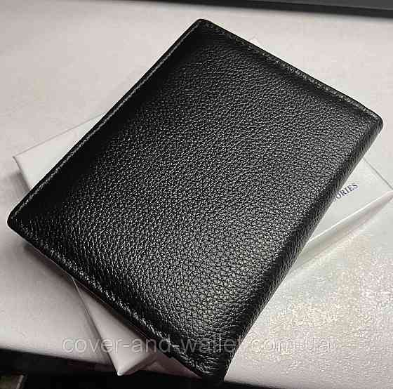 Мужской кожаный кошелек без застежки вертикального типа ST Leather 380 Киев