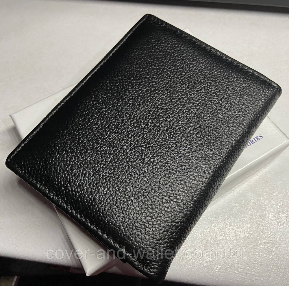 Чоловічий шкіряний гаманець без застібки вертикального типу ST Leather 380 Київ - фото 2