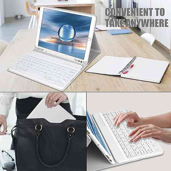 Захисний чохол з Bluetooth клавіатурою для iPad 10.2 (2019/20/21)/pro10.5(2017)/Air 3 10.5 Дніпро