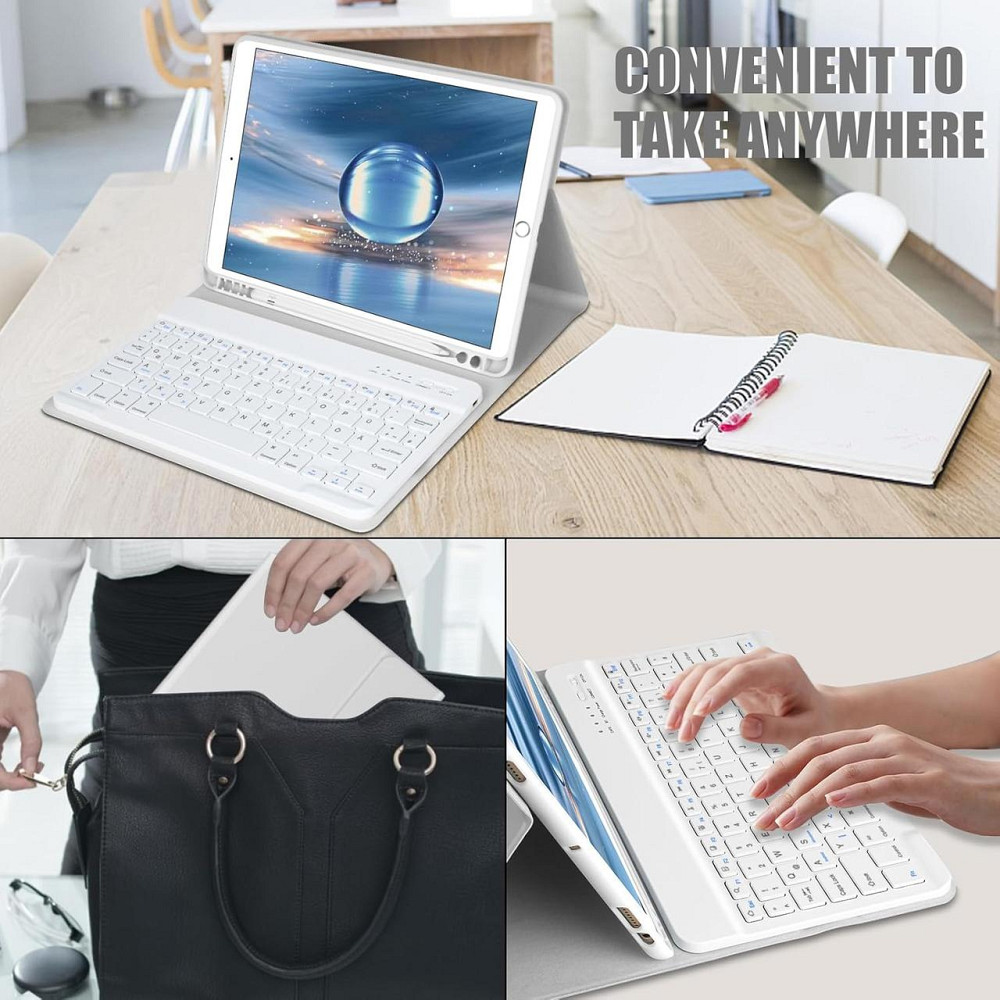 Захисний чохол з Bluetooth клавіатурою для iPad 10.2 (2019/20/21)/pro10.5(2017)/Air 3 10.5 Дніпро - фото 6