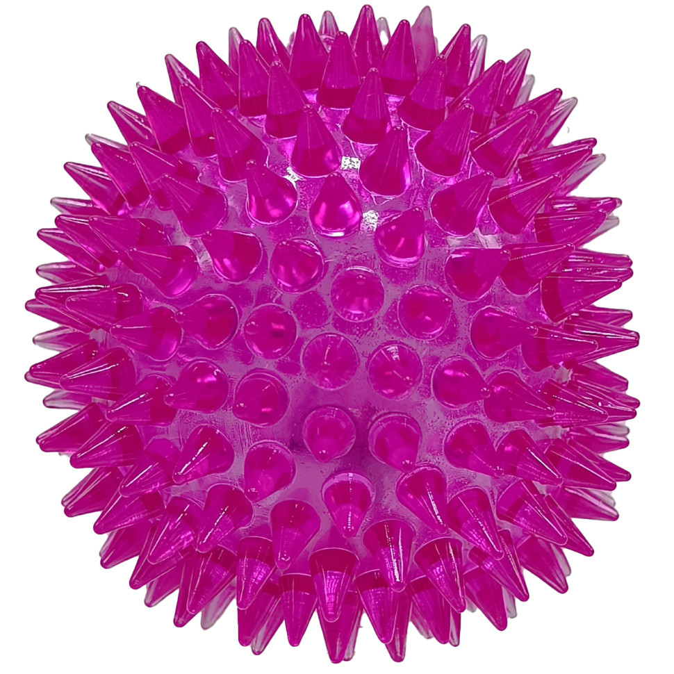 Мяч массажный MS 1137-3 размер 8,5 см, синий Фиолетовый Винница - изображение 1