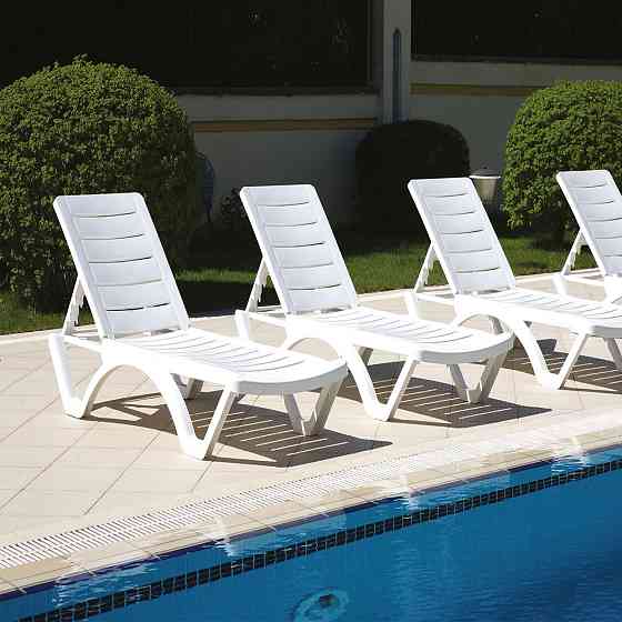 Шезлонг для бассейна Aquaviva Aqua белый Киев