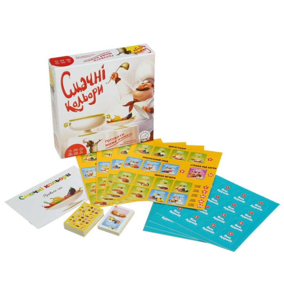 Детская настольная игра «Вкусные цвета» 320053 Винница - изображение 2