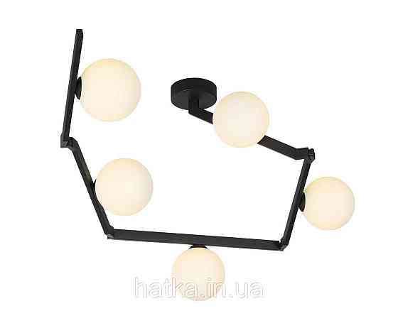 Люстра стельова регульована VALESO BX84020-5A BK чорна Київ