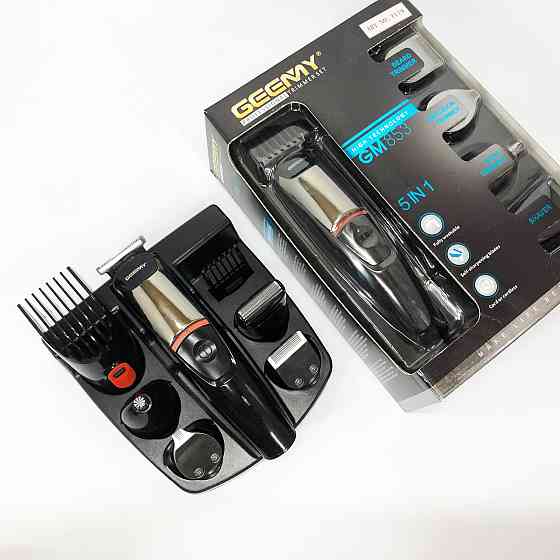 Тример для стрижки акумуляторний професійний Geemy GM-853, Професійна машинка для стрижки волосся JK-37 Івано-Франківськ