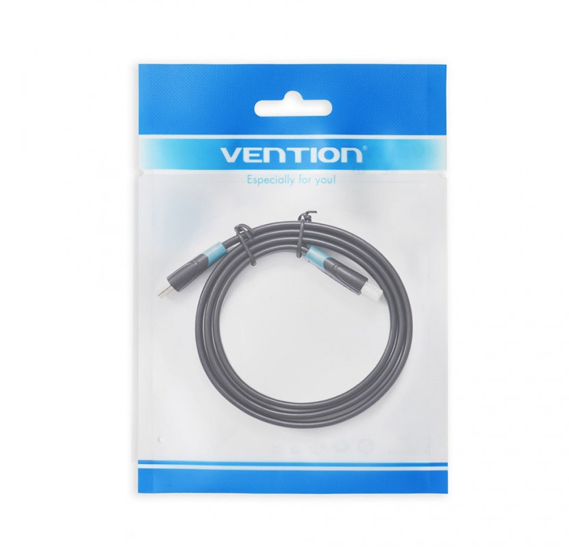 Плоский HDMI-кабель Vention 1.5 м, черный Киев - изображение 5