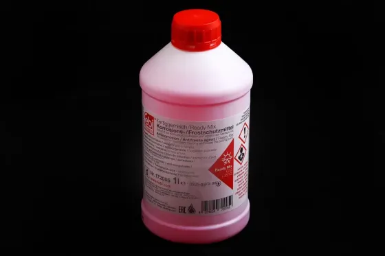 Жидкость охлаждающая антифриз красный -35° Febi  1л Винница