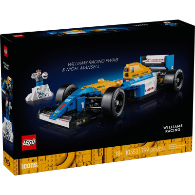 Конструктор LEGO Icons Williams Racing FW14B і Найджел Менселл (10353) Вінниця - фото 1