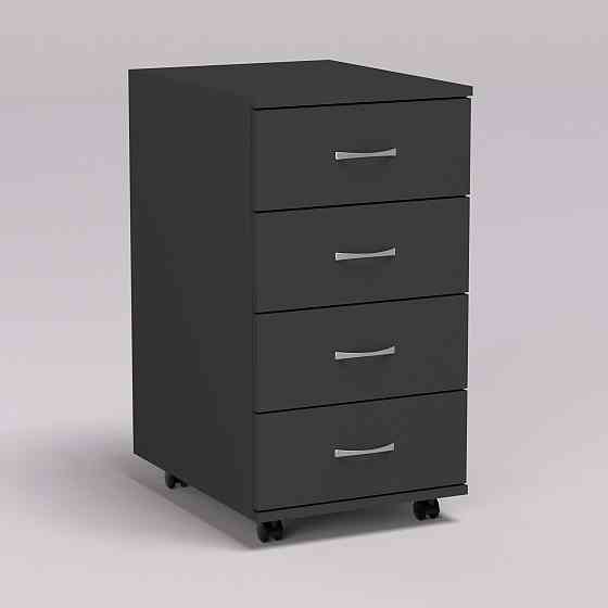 Тумба офисная ТМ-1, Антрацит, 400/520/750 Львов