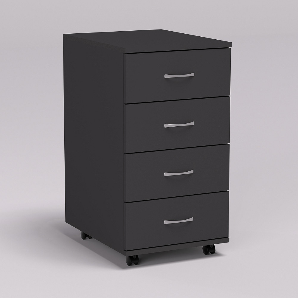 Тумба офисная ТМ-1, Антрацит, 400/520/750 Львов - изображение 2