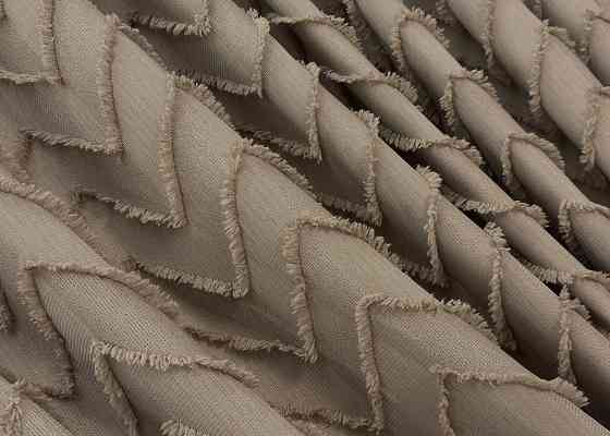 Комплект штор VR-Textil Льон Букле № 1808ш Какао 100х290 см 2 шт (31-853) Київ