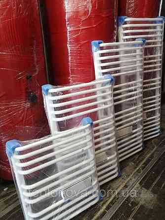 Водяной полотенцесушитель Белый 910х560 Terma Alina Черновцы