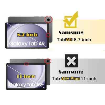 Чехол для планшета BeCover Protected Cover Samsung Galaxy Tab A9 SM-X115 8.7" Black (711874) Винница